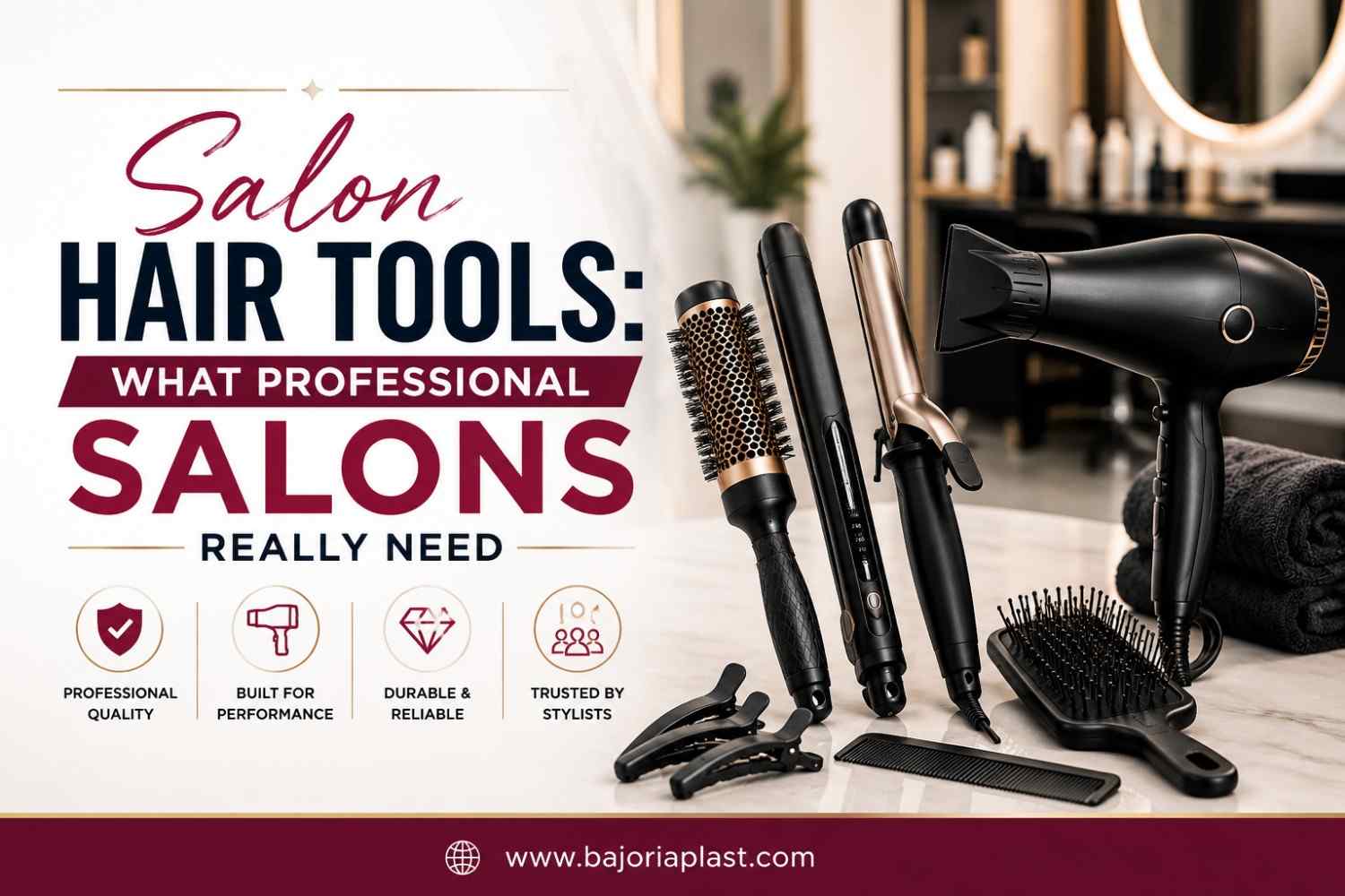 Salon Hair Tools: What Professional Salons Really Need