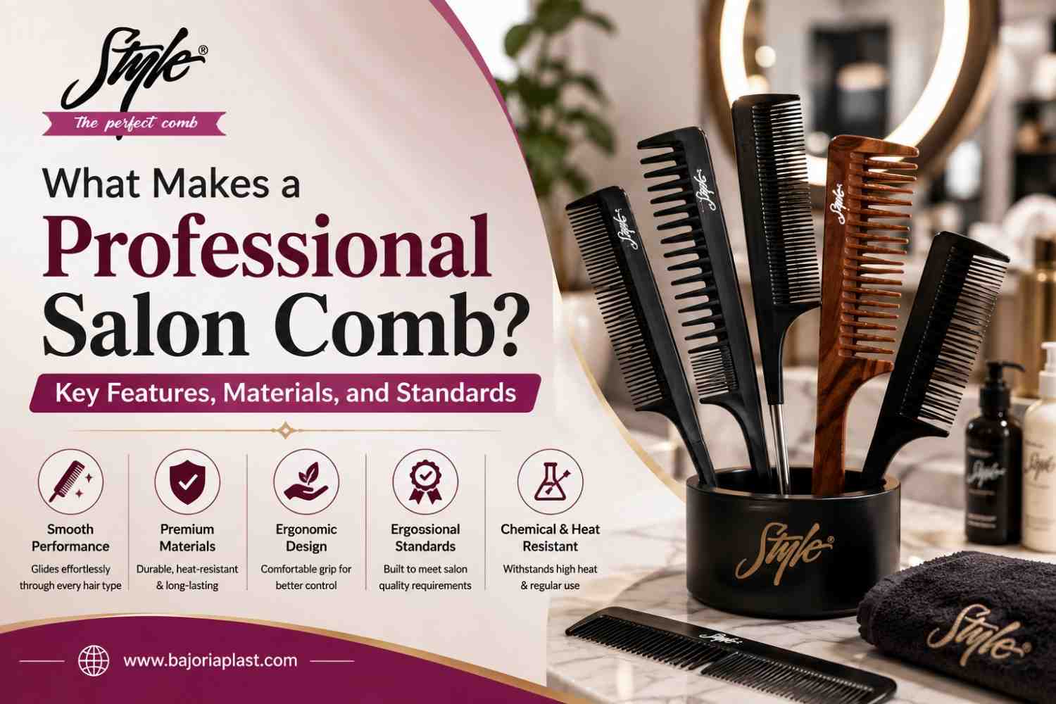 What Makes a Professional Salon Comb? Key Features, Materials, and Standards